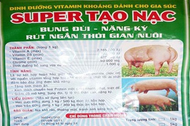 Lại phát hiện chất cấm trong sản xuất thức ăn chăn nuôi