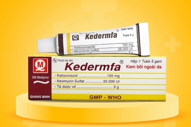Kem hỗ trợ cải thiện nấm da Kedermfa