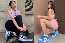 Đăng ảnh khoe giày, nữ sinh 2K được chú ý vì vóc dáng gợi cảm