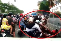 Hành động đẹp và văn minh sau va chạm giao thông