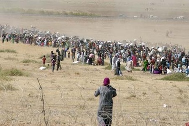 60.000 người tị nạn Syria chạy sang Thổ Nhĩ Kỳ chỉ trong 1 ngày