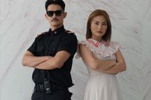 Huy Khánh và Anh Tài “tranh giành” Ngọc Lan trong phim mới