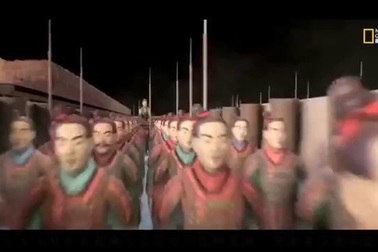 Tượng binh mã trong lăng mộ Vua Tần Thủy Hoàng