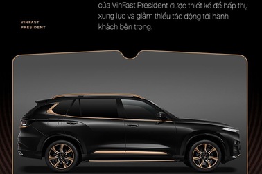 10 điểm giúp VinFast President xứng danh xe của “chủ tịch”
