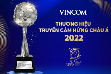 Vincom Retail nhận giải "Thương hiệu truyền cảm hứng châu Á - Thái Bình Dương"