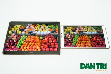 Đập hộp bộ đôi Galaxy Tab S chính hãng tại Việt Nam