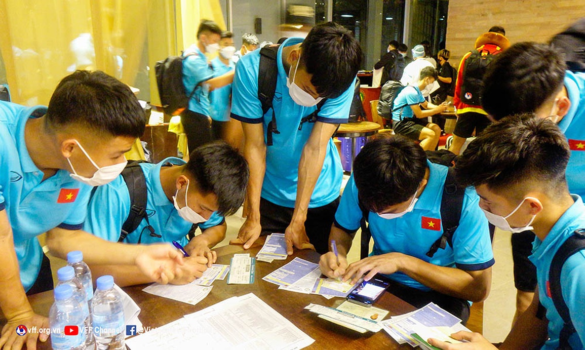 U23 Việt Nam nhận tin cực vui trong ngày đổ bộ tới Campuchia - 2 U23 Việt Nam nhận tin cực vui trong ngày đổ bộ tới Campuchia - 2