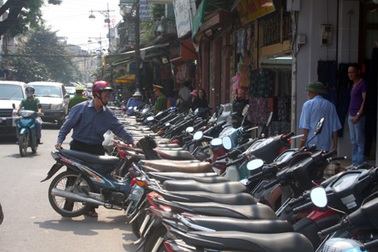 Hà Nội: 6 tiêu chí sắp xếp bãi đỗ xe