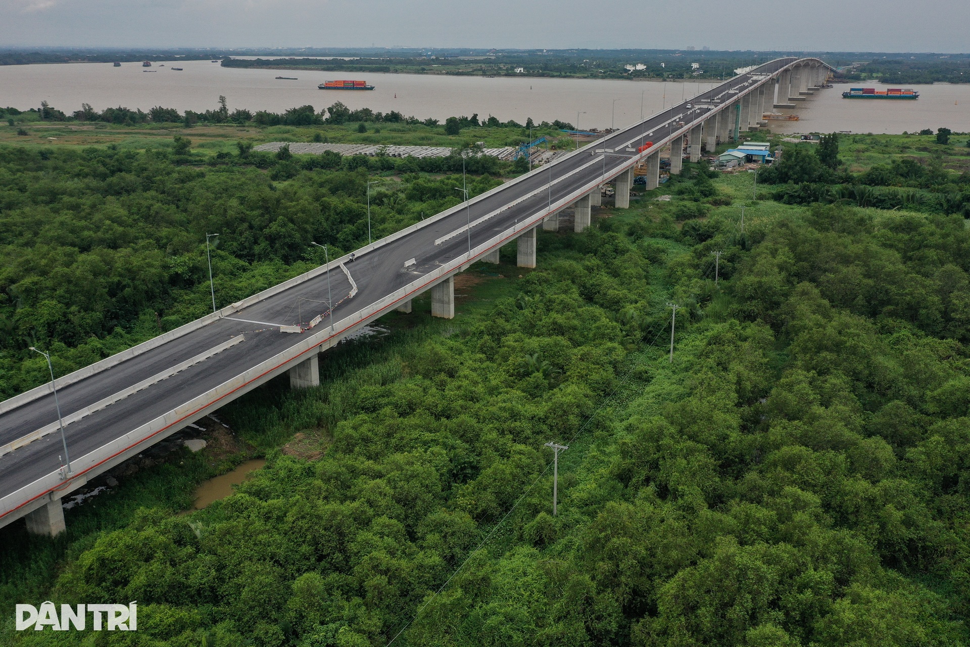 Cầu Nhơn Trạch - mắt xích trọng yếu Vành đai 3 TPHCM sắp thông xe - 13 Cầu Nhơn Trạch - mắt xích trọng yếu Vành đai 3 TPHCM sắp thông xe - 13