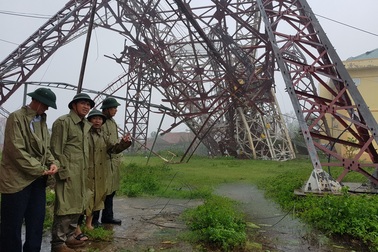 Cột ăng ten 100m đổ trong bão đã được cảnh báo trước