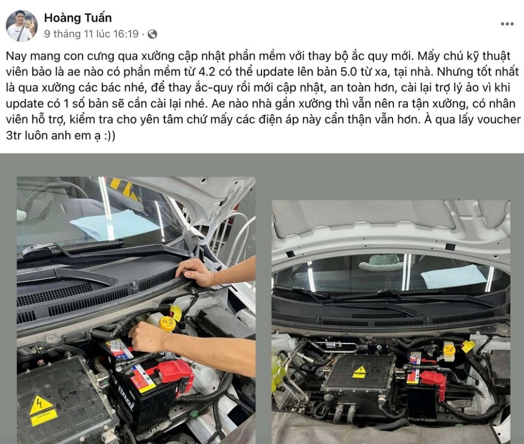 Người dùng VF e34 chia sẻ cảm nhận khi cập nhật phần mềm mới - 4 Người dùng VF e34 chia sẻ cảm nhận khi cập nhật phần mềm mới - 4