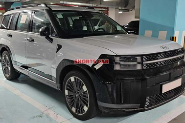 Hình ảnh Hyundai Santa Fe 2024 ngoài đời thực