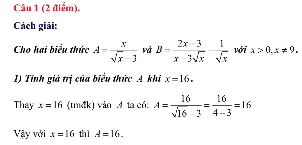 Gợi ý đáp án môn toán thi lớp 10 năm 2024 tại Hà Nội - 3