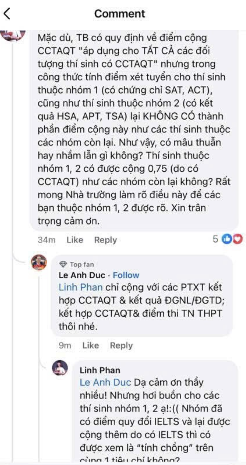 ភាពចម្រូងចម្រាសអំពីរបៀបគណនាពិន្ទុនៅសាកលវិទ្យាល័យសេដ្ឋកិច្ចជាតិ៖ IELTS ត្រូវបានរាប់ពីរដង - 2 Tranh cãi cách tính điểm ĐH Kinh tế Quốc dân: Có IELTS được tính điểm 2 lần - 2