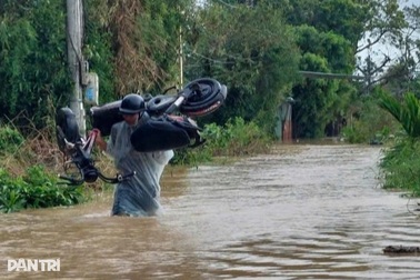Mưa lớn, nhiều khu vực ở Gia Lai bị chia cắt