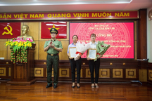 Vợ liệt sỹ trong vụ khủng bố ở Đắk Lắk được tuyển vào ngành công an