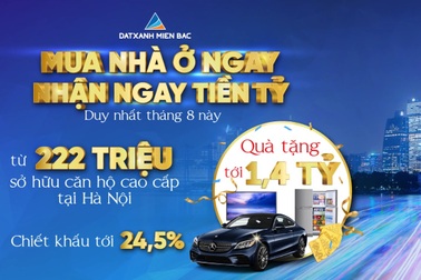 Cần mua nhà, đừng bỏ qua loạt dự án tung chính sách ưu đãi tháng Ngâu