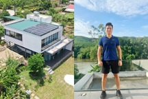 9x Quảng Trị bỏ phố về quê, xây biệt thự 3 tỷ đồng sống an yên cùng bố mẹ