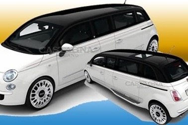 Lạ lẫm Fiat 500 Limousine