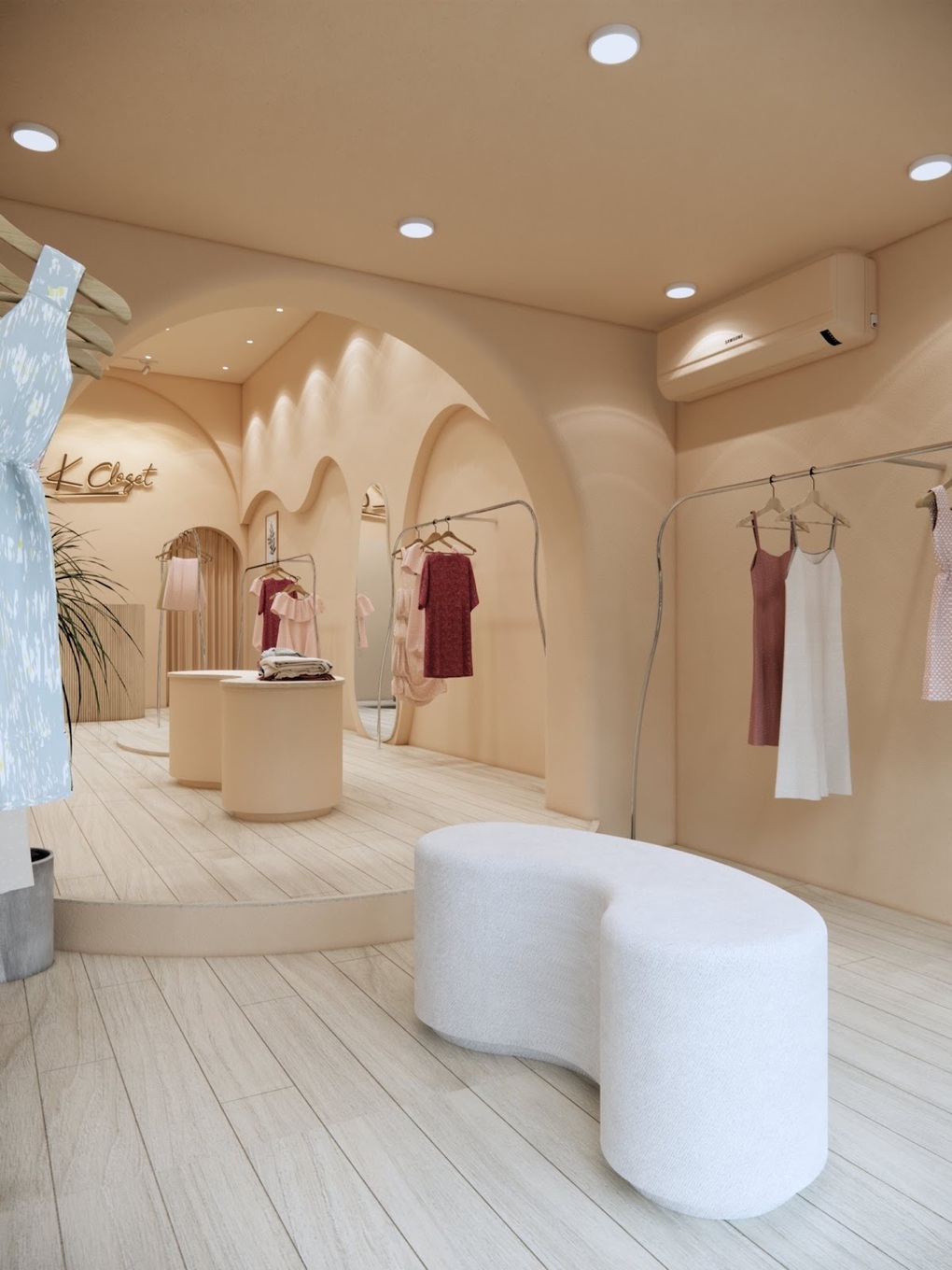 K CLOSET nâng cao thiết kế trải nghiệm cửa hàng thời trang - 3 K CLOSET nâng cao thiết kế trải nghiệm cửa hàng thời trang - 3