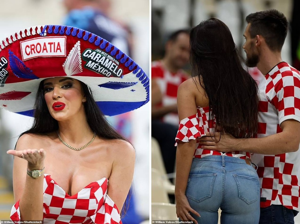 Fan nữ nóng bỏng nhất thổi nụ hôn gió từ giã giấc mơ World Cup - 2 Fan nữ nóng bỏng nhất thổi nụ hôn gió từ giã giấc mơ World Cup - 2