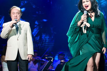 Thanh Lam hát “dữ dội” bên NSND Trung Kiên