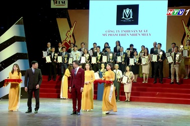 CTY mỹ phẩm thiên nhiên MELYONE vinh dự lọt vào top 10 thương hiệu hàng đầu Việt Nam 2019