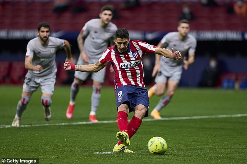Luis Suarez ghi bàn, Atletico bứt phá trước Barcelona và Real Madrid - 9 Luis Suarez ghi bàn, Atletico bứt phá trước Barcelona và Real Madrid - 9