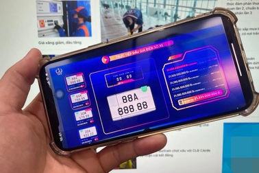 Biển số 88A-888.88 trúng đấu giá với số tiền hơn 21 tỷ đồng