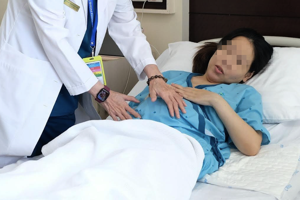 Bà mẹ đột ngột mất 2 lít máu nguy kịch, phải mổ bắt con non tháng khẩn cấp - 1 Bà mẹ đột ngột mất 2 lít máu nguy kịch, phải mổ bắt con non tháng khẩn cấp - 1