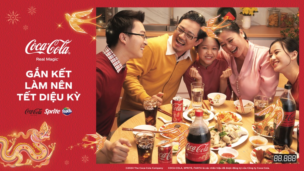 Coca-Cola lan tỏa thông điệp Gắn kết làm nên Tết diệu kỳ trong chiến dịch Tết 2024 - 3 Coca-Cola lan tỏa thông điệp Gắn kết làm nên Tết diệu kỳ trong chiến dịch Tết 2024 - 3