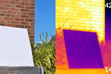 Sơn phản chiếu có thể giữ cho các tòa nhà phơi nắng mát mẻ