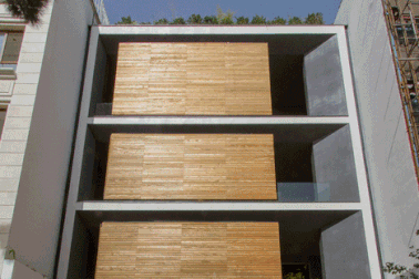 Dinh thự tự xoay thay đổi mặt tiền theo mùa, thích nghi với thời tiết