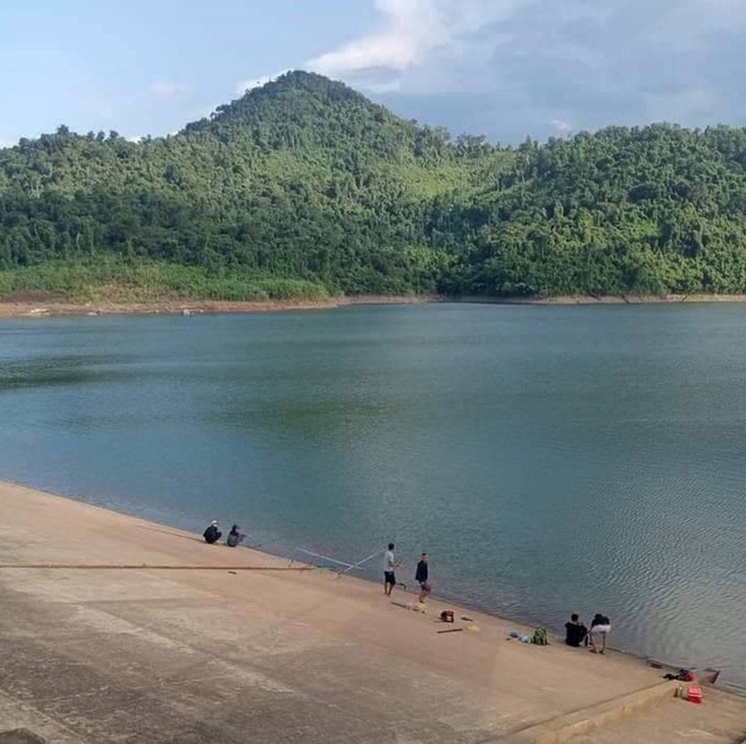 Đập Thác Chuối (xã Phú Định, Bố Trạch), nơi xảy ra vụ đuối nước thương tâm. Ảnh baoquangbinh.vn