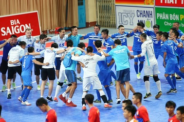 Thái Sơn Nam vô địch giải futsal quốc gia 2017