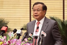 Tướng Chung được giới thiệu bầu làm Chủ tịch Hà Nội theo đúng quy trình