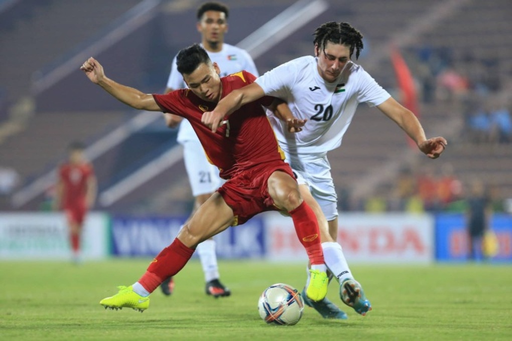 Văn Khang lập công, U20 Việt Nam đánh bại U20 Palestine - 1 Văn Khang lập công, U20 Việt Nam đánh bại U20 Palestine - 1