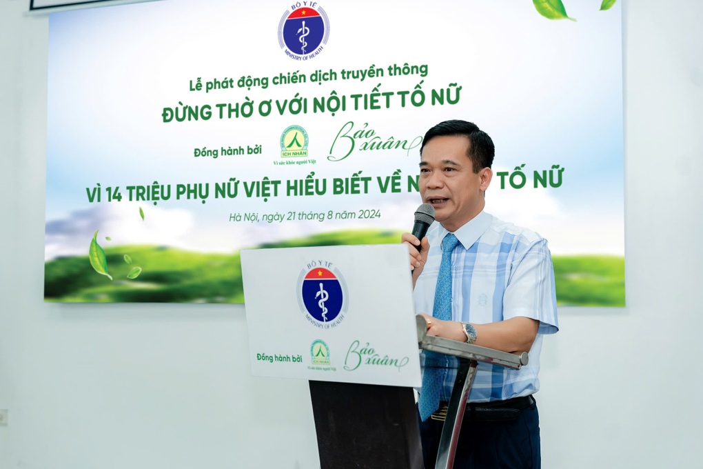 Nhãn hàng Bảo Xuân cùng Bộ Y tế phát động chiến dịch Đừng thờ ơ với nội tiết tố nữ - 2 Nhãn hàng Bảo Xuân cùng Bộ Y tế phát động chiến dịch Đừng thờ ơ với nội tiết tố nữ - 2