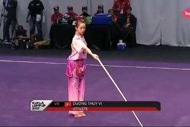 Thúy Vi giành HCV thương thuật