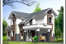 Mẫu nhà 2 tầng ba phòng ngủ chi phí thấp đẹp cuốn hút