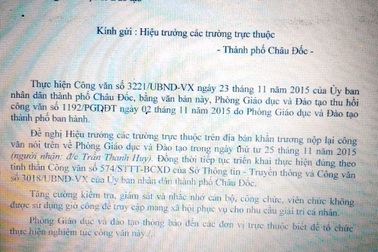 Thu hồi công văn cấm "like" trên Facebook