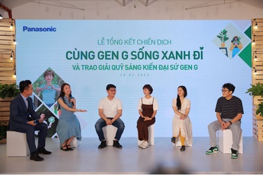 Những hình ảnh ấn tượng trong "Ngày hội sống xanh cùng Gen G" của Panasonic