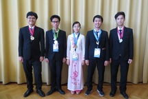 Việt Nam đoạt 2 Huy chương Vàng, 2 Huy chương Bạc tại Olympic Vật lí quốc tế năm 2016