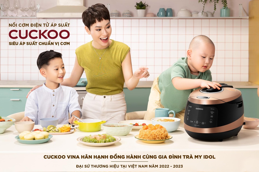 Ba mẹ con Trà My Idol xuất hiện trong vai trò mới - 1 Ba mẹ con Trà My Idol xuất hiện trong vai trò mới - 1