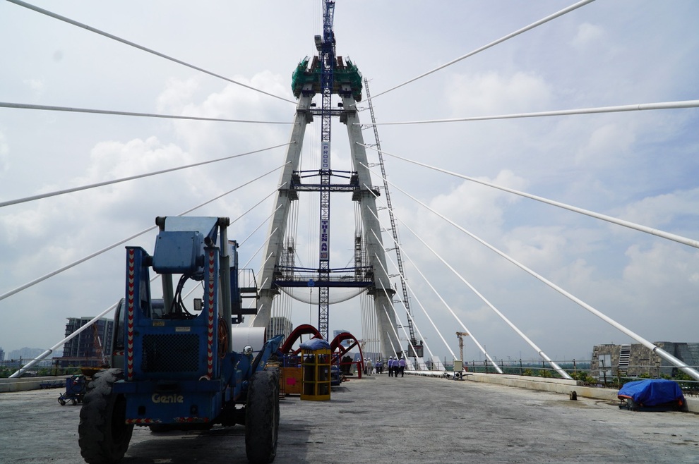 TPHCM hợp long cầu Thủ Thiêm 2 - 2 TPHCM hợp long cầu Thủ Thiêm 2 - 2