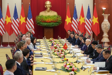 Tuyên bố chung về nâng cấp quan hệ Việt Nam -  Hoa Kỳ lên Đối tác Chiến lược Toàn diện