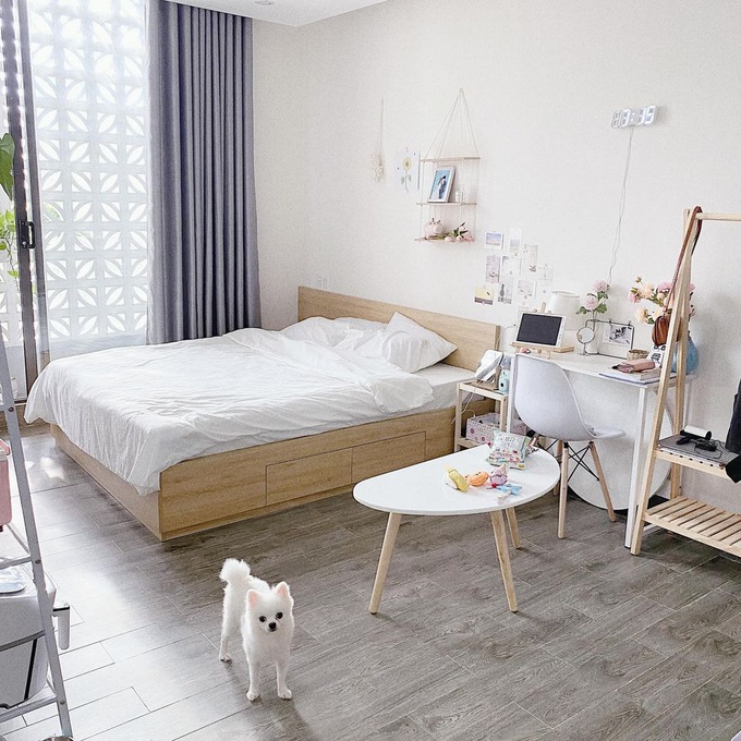 Thuê căn hộ 35m² tại Đà Nẵng, cô gái "hô biến" diện mạo mới khiến ai cũng phải ngỡ ngàng, màn tiết lộ chi phí mới thực sự gây bất ngờ - Ảnh 4. Thuê căn hộ 35m² tại Đà Nẵng, cô gái "hô biến" diện mạo mới khiến ai cũng phải ngỡ ngàng, màn tiết lộ chi phí mới thực sự gây bất ngờ - Ảnh 4.