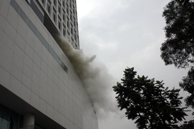 Giả định cháy lớn tại tòa nhà Indochina Plaza