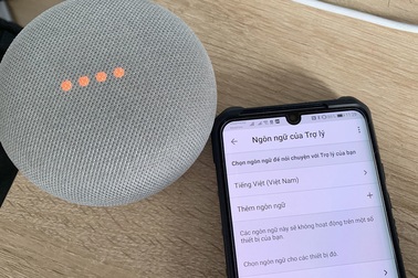 Trợ lý ảo tiếng Việt bất ngờ xuất hiện trên Google Home