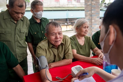 200 cựu chiến binh Hà Giang được khám bệnh, nhận thuốc miễn phí